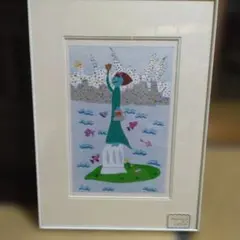 PK額装品 イラスト 和田誠 映画 シェルブールの雨傘 カトリーヌドヌーヴ 額縁 PK額装品 イラスト 和田誠 映画 シェルブールの雨傘 カトリーヌ