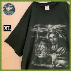 ノアの方舟 イエスキリスト Tシャツtシャツ アニマル オーバーサイズ ダメージ