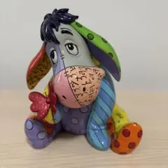 Disney BRITTO ブリット イーヨー フィギュア 人形　陶器　大のサムネイル