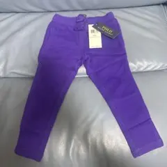 【Polo Ralph Lauren】2T 90cm 紫色パンツ