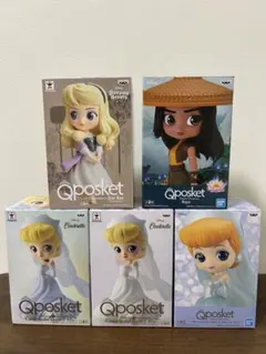 Qposket ディズニー５点セット