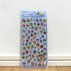 【正規品】ボンボンドロップシールミニ　しずくちゃん しずくの森のなかまたち