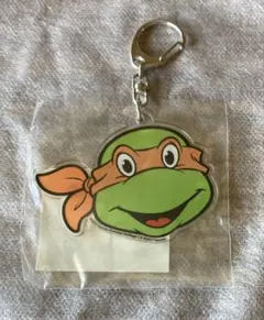 ミュータントタートルズ　アメコミ　ミケランジェロ　アクリルキーホルダー