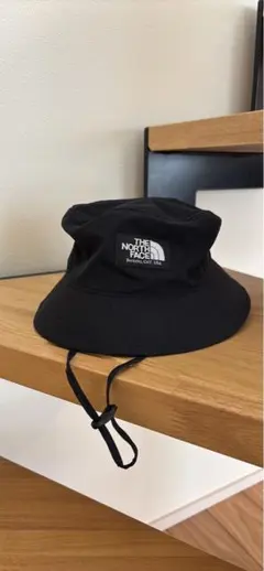 THE NORTH FACE ブラック バケットハット　キッズ