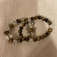 【美品】天然石 金運ブレスレット 2つセット