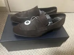 美品【PRADA】スエード ローファー ブラウンのサムネイル
