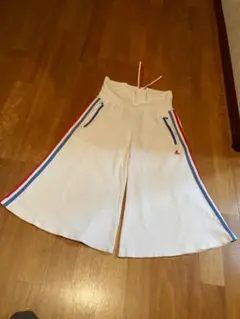 adidas ヨガパンツ ワイド ホワイト