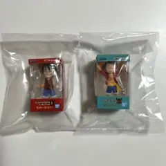 ワンピース ワールドコレクタブルフィギュア ミニチュアコレクション ルフィ 2種