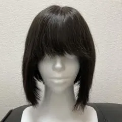 [医療用/ハイスペック/試着品]ダークブラウン ボブウィッグ ショート