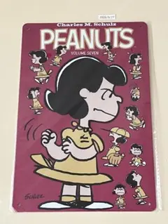 PEANUTS スヌーピー VOLUME SEVEN ブリキ看板