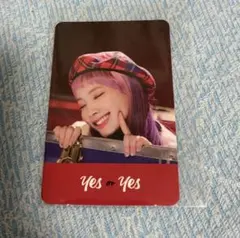TWICE ダヒョン トレカ yes oryes