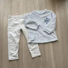 110アナ雪フリースパジャマ