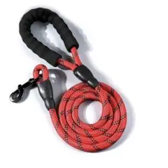 【新品】 リード ハーネス 犬 散歩 散歩グッズ ペット 犬 牽引 レッドのサムネイル