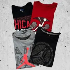 ★お買得★ジョーダン Tシャツ 4枚セット エアジョーダン シカゴブルス 古着