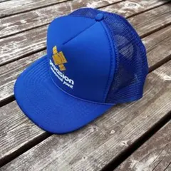 90s 古着ビンテージ NISSIN Precision トラッカーキャップ