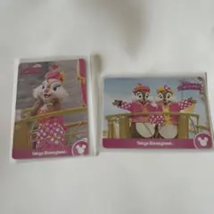 ミニーのファンダーランド パルパルーザ　コレクションカード 2枚セット