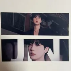 BTS ジン　JIN フィルムブックマーク　2枚セット