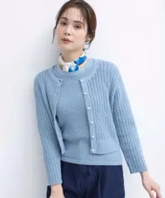 組曲　アンサンブル カーディガン ニットのサムネイル