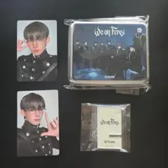 &TEAM We on Fire キーホルダー ティンケース JO トレカ