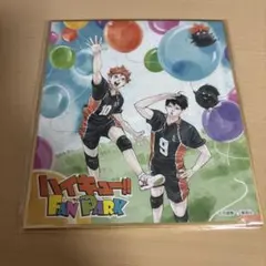 ハイキュー!! ファンパーク色紙