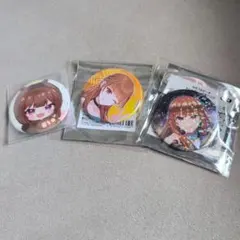 カラフルピーチ えと 缶バッジ 3種セット
