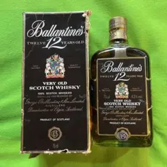 Ballantine's 30年 ウイスキー ギフトボックス入り 空ボトル未洗浄