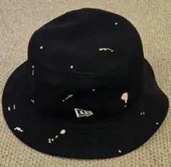 NEW ERA ブラック ゴールド シルバー バケットハット L/XL