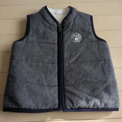 GAP ギャップベビー　リバーシブルボアベスト　18-24М　90cm