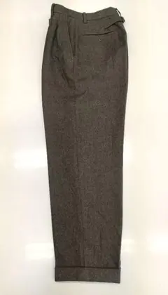 メ*ロ様 古着・理由有 メンズメルローズ ストレートスラックス モカグレィS 毛のサムネイル