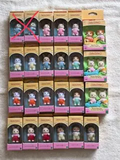 シルバニアファミリー　赤ちゃん25体　まとめ売り！