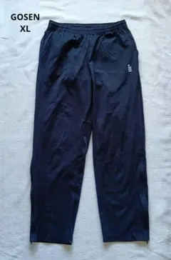 GOSEN/ゴーセン☆メンズパンツ　長ズボン　XL　黒　テニス　バドミントン