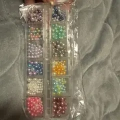 プラスチックパールビーズセット 12種類