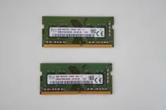 SK Hynix 8G×2枚 計16GB DDR4 メモリ SODIMM