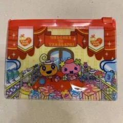 サンキューマート たまごっち クリアポーチ ケース めめっち ふらわっち