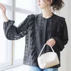 coca シースルーブラウス