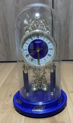MASTER QUARTZ ガラスドーム置時計 ジャンク - メルカリ
