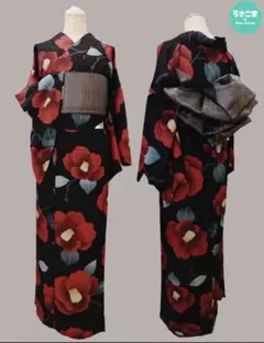 完売品】しまむら うさこま 浴衣3点セット（浴衣、へこ帯、腰ひも二本