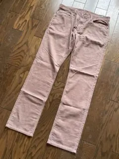 【新品】　GAP コーデュロイ 渋ピンク ストレートパンツ