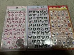 正規品　ボンボンドロップシールmini サンリオ　3枚セット