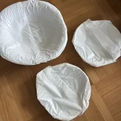 マイセン 波の戯れ ホワイト 3枚セットのサムネイル