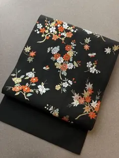 名古屋帯　辻ヶ花　紬　膨れ織り　銀通し　カラフル　着物　103b d 名古屋帯辻ヶ花紬膨れ織り銀通しカラフル着物103b d|mercari商品代購