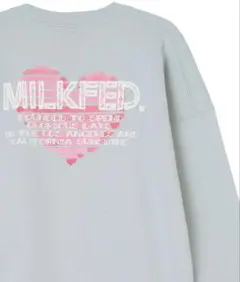 MILKFED. スウェット ライトブルーのサムネイル