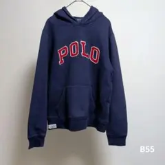 ポロラルフローレン　パーカー　L ネイビー　裏起毛のサムネイル
