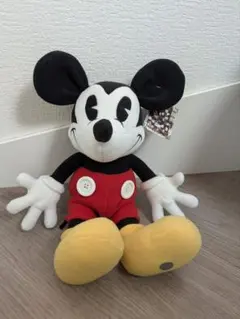 ミッキーマウス ぬいぐるみ オリジナルタグ付き
