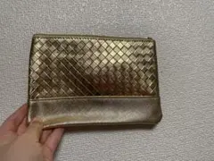 ゴールド メッシュ ポーチのサムネイル