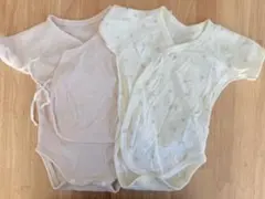 ベビー肌着 50-60 短袖 2枚セット