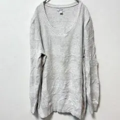 早い者勝ち✨OLD NAVY 【XL】 コットン混ニット オーバーサイズ