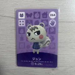 あつまれどうぶつの森 ジュン amiiboカード