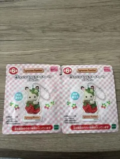 【新品未開封】シルバニアファミリー 赤ちゃんアクリルキーチェーン2点セット