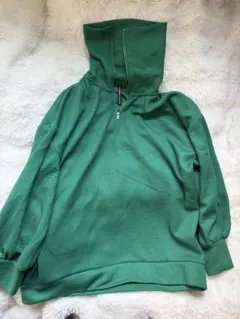 HK WORKS LONDON フード付きニット LL